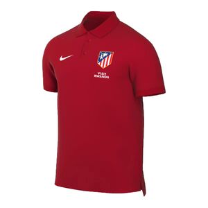 Nike men's red crest polo